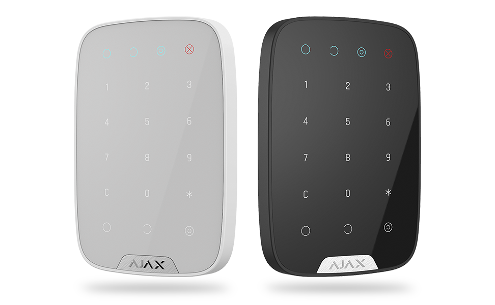 ajax keypad overview black white